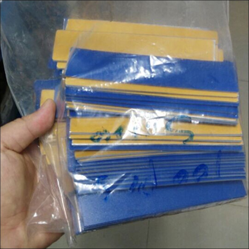 JT-11224 Rugalmas fémmentes címke 112*24