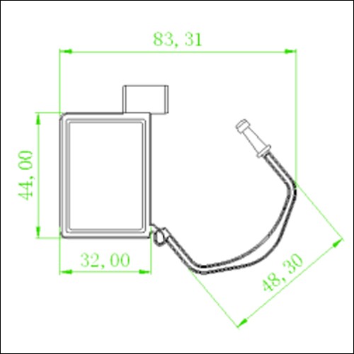 UHF RFID 6C tokzáras címke