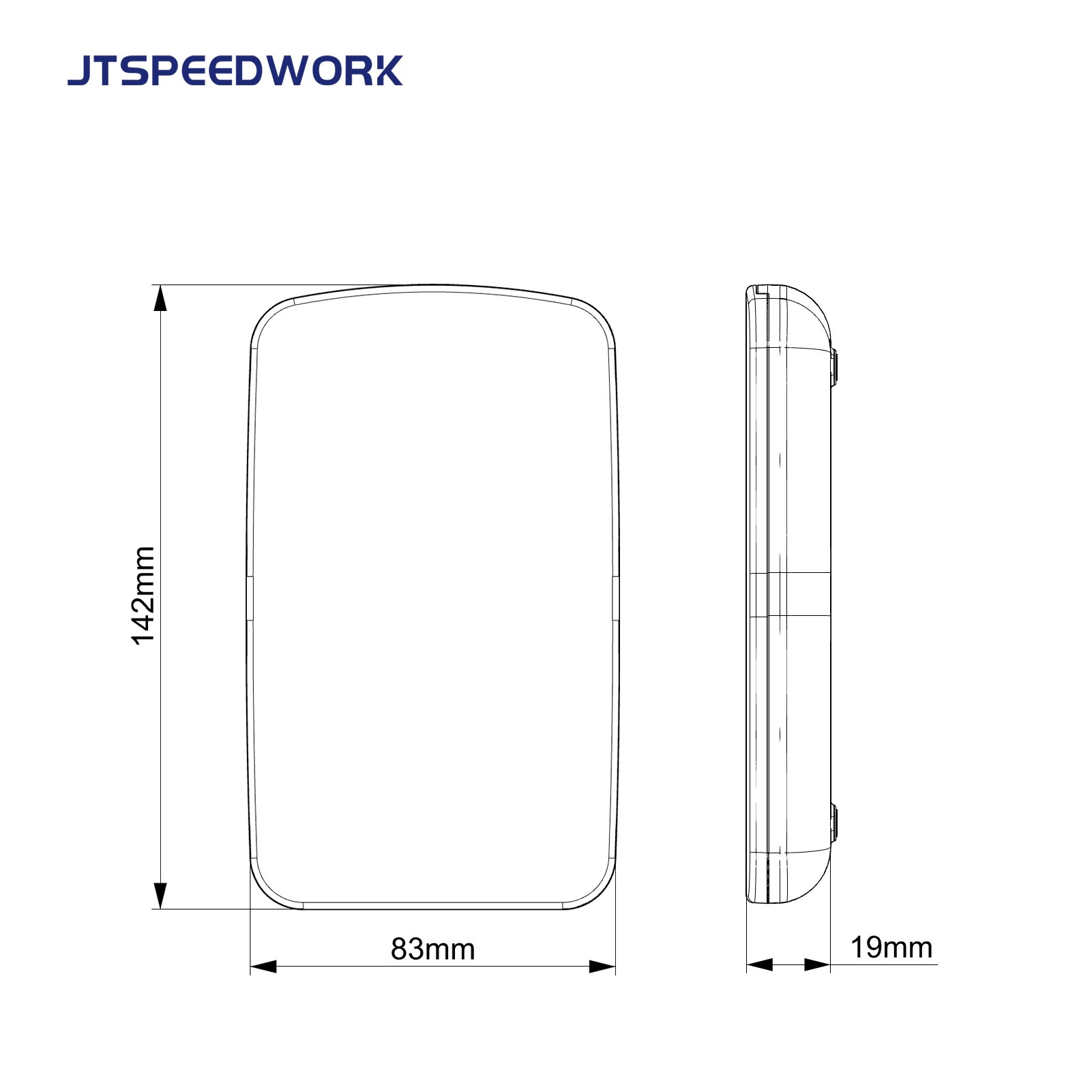 JT-6210 0-80cm UHF RFID asztali USB olvasó/író/ISO18000-6C