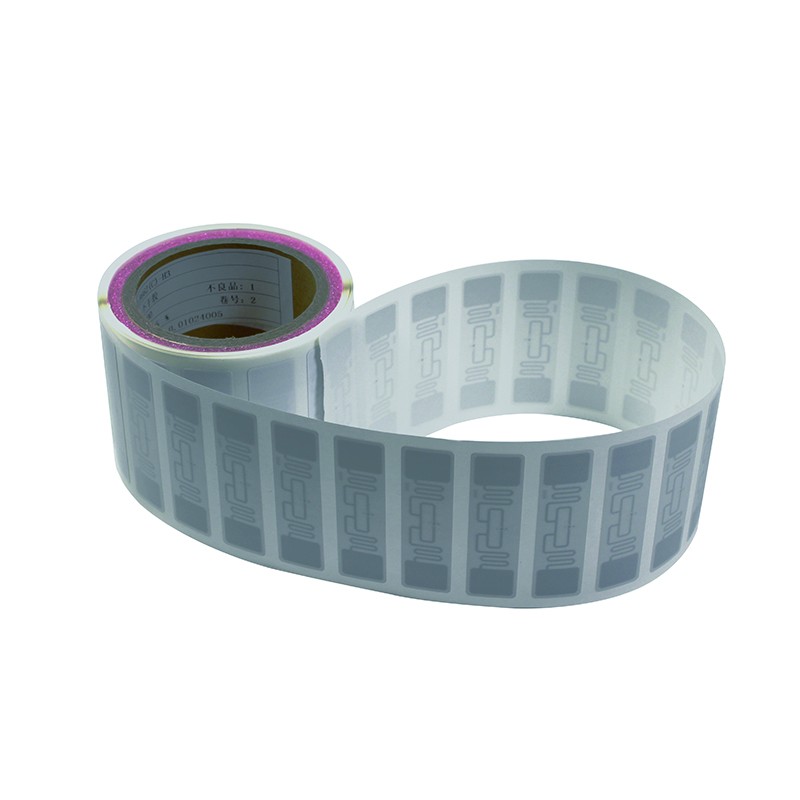 ISO/IEC 18000-6C bevonatos papír üres UHF RFID címke