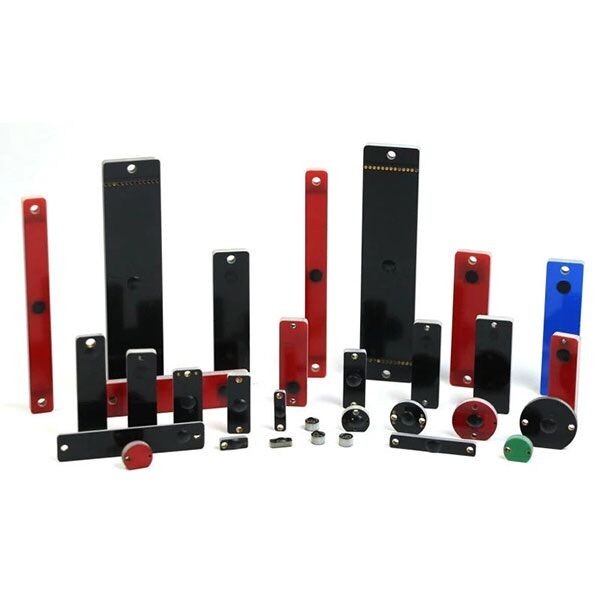 JT-K1207 12*7mm ISO18000-6C Gen2 UCODE 8 RFID fém PCB címkével