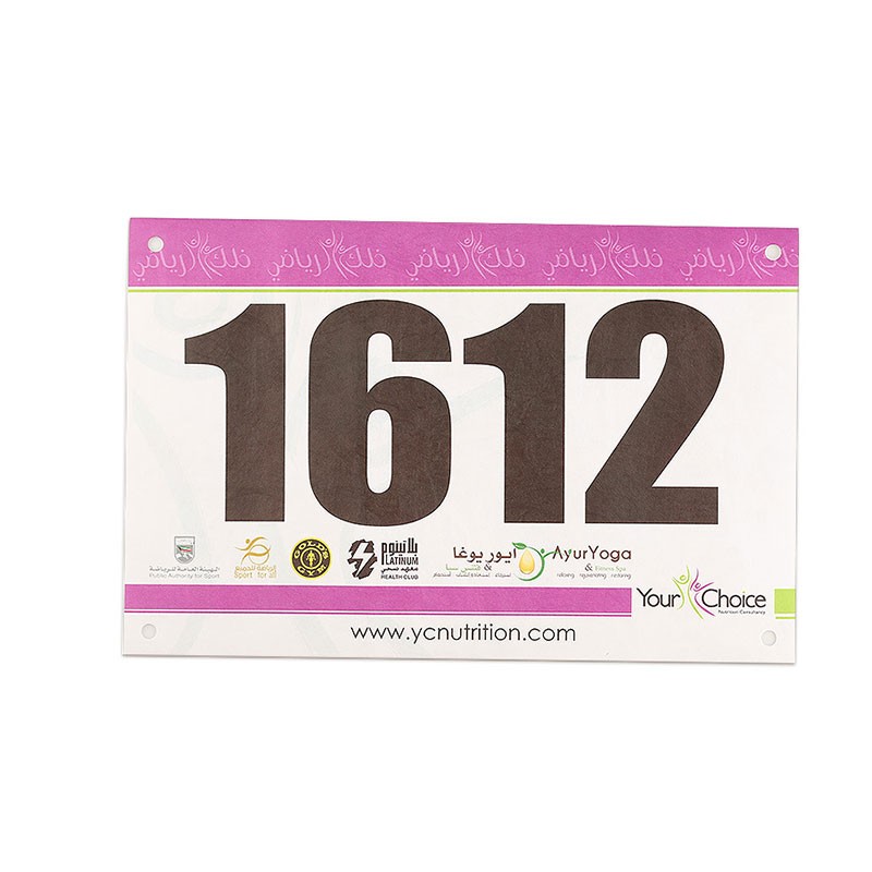 JT-240190 902-928MHZ vízálló RFID Tyvek maratoni versenycímke