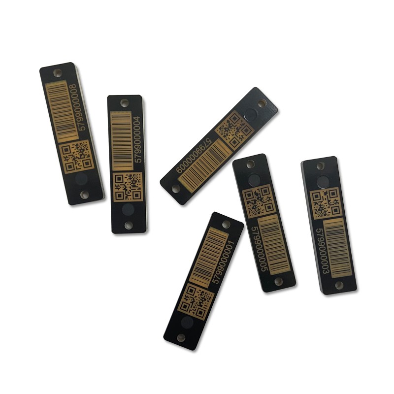 JT-K5213 52 * 13 mm-es RFID NYÁK-ba csomagolt fémcímke gázpalackok kezeléséhez