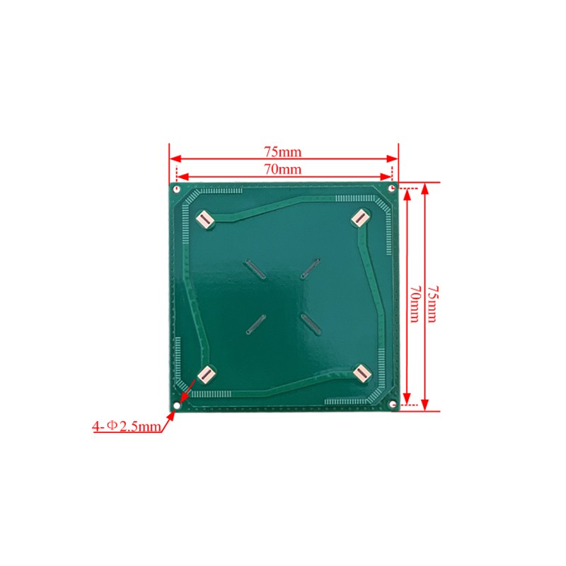 JT-T075R 4dBi 860-960MHz RFID UHF spirális, körkörösen polarizált antenna