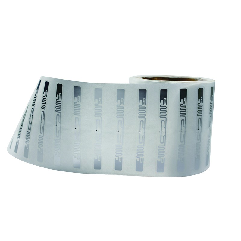 860-960Mhz-es könyvtári UHF RFID könyvcímke 98x12MM