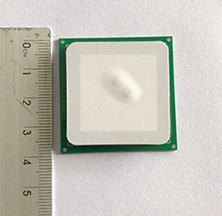 JT-T0036 3dBi UHF RFID kerámia antenna 36*36mm 865-868/902-928MHz RHCP PDA-hoz