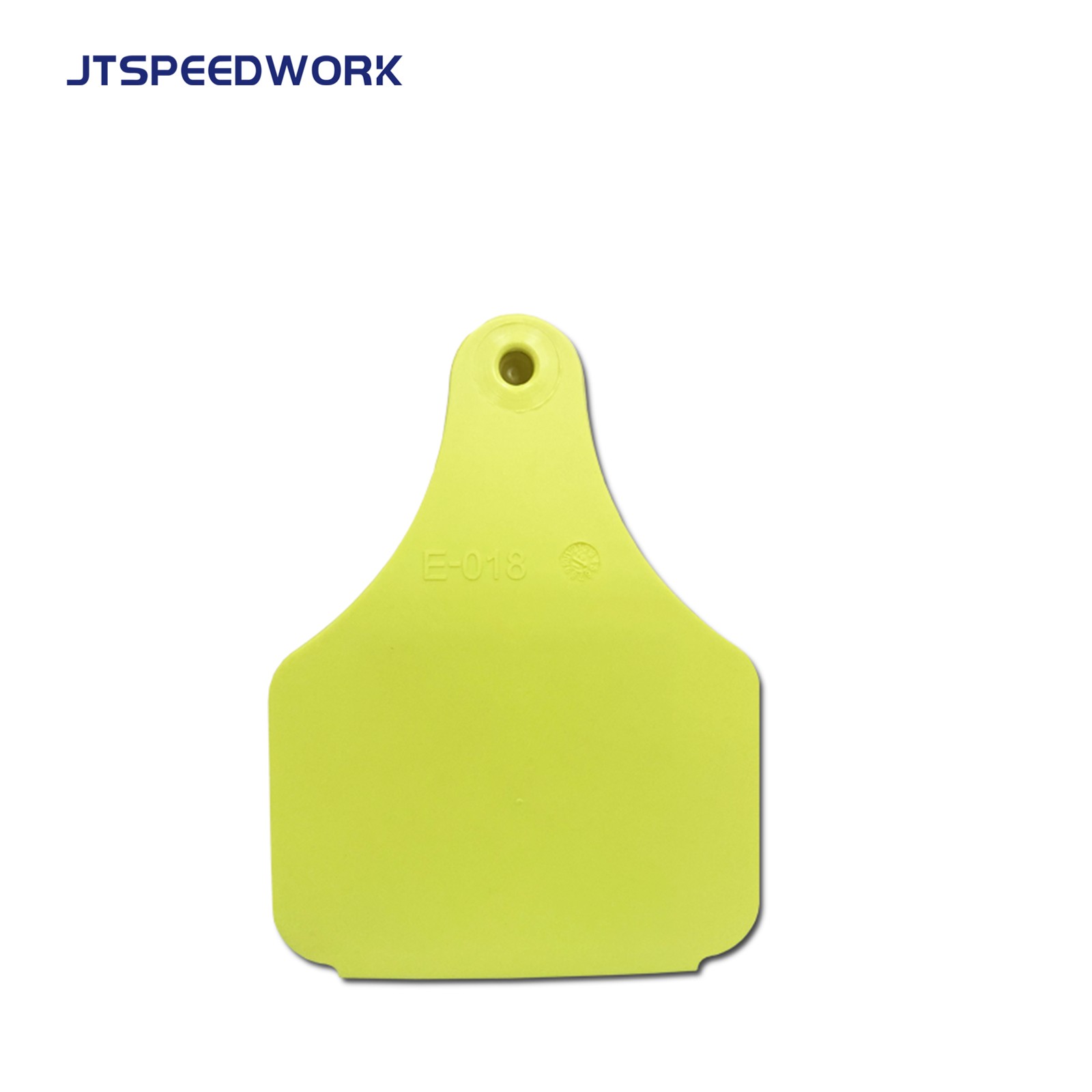 JT-E10080 100 * 75 mm-es UHF RFID állati szarvasmarha füljelző állattenyésztéshez