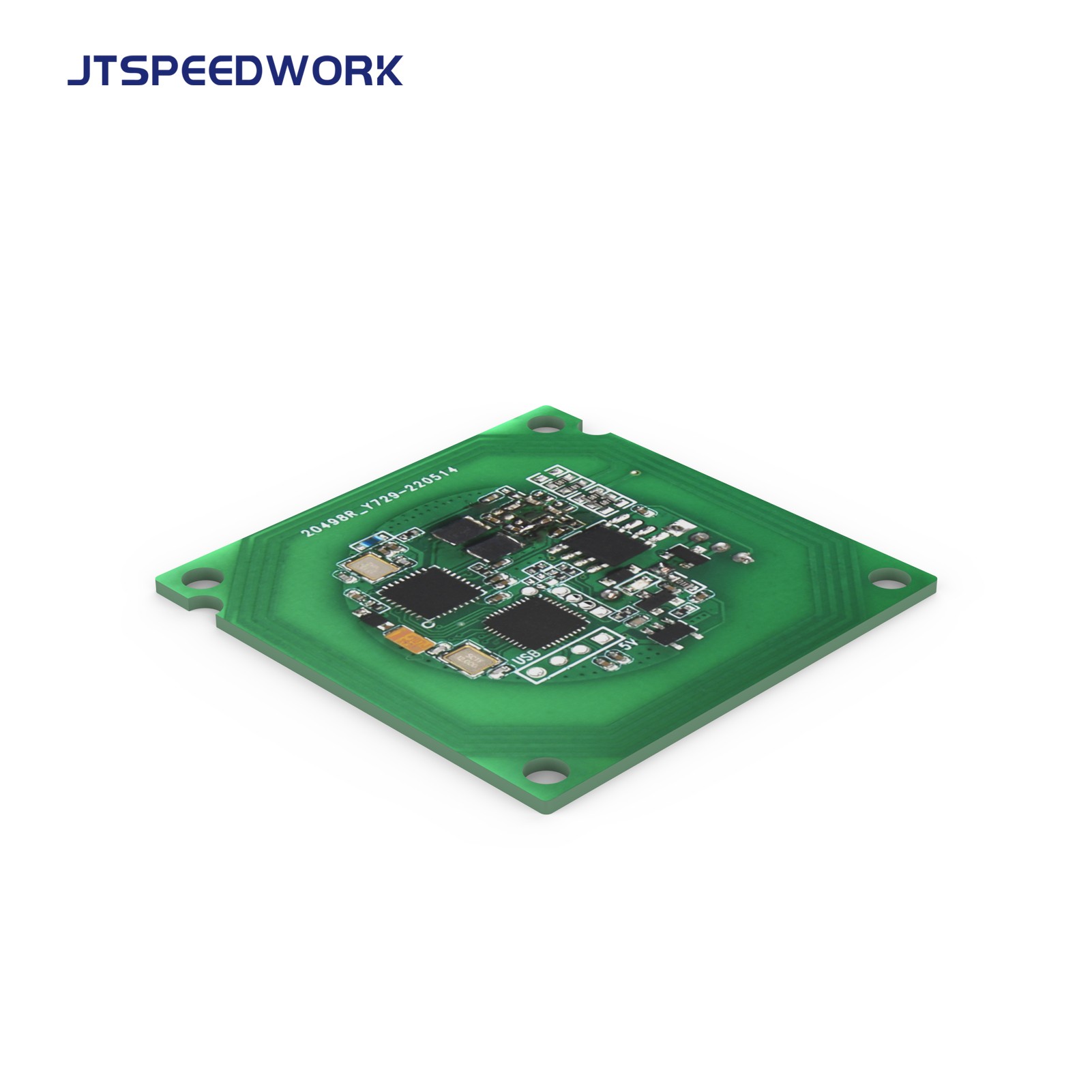 JT-1550 Kis Mini HF RFID 13,56 MHz-es modul ISO14443A ISO 15693 protokoll