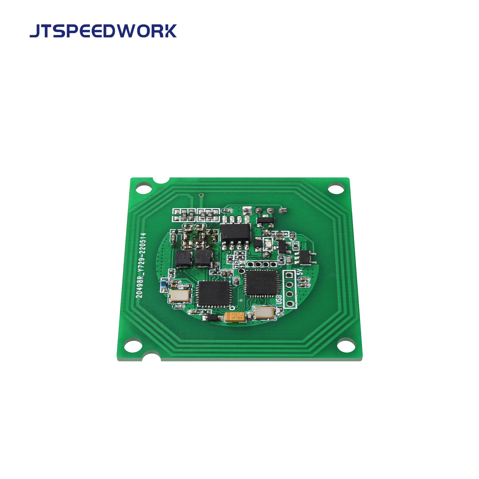 JT-1550 Kis Mini HF RFID 13,56 MHz-es modul ISO14443A ISO 15693 protokoll