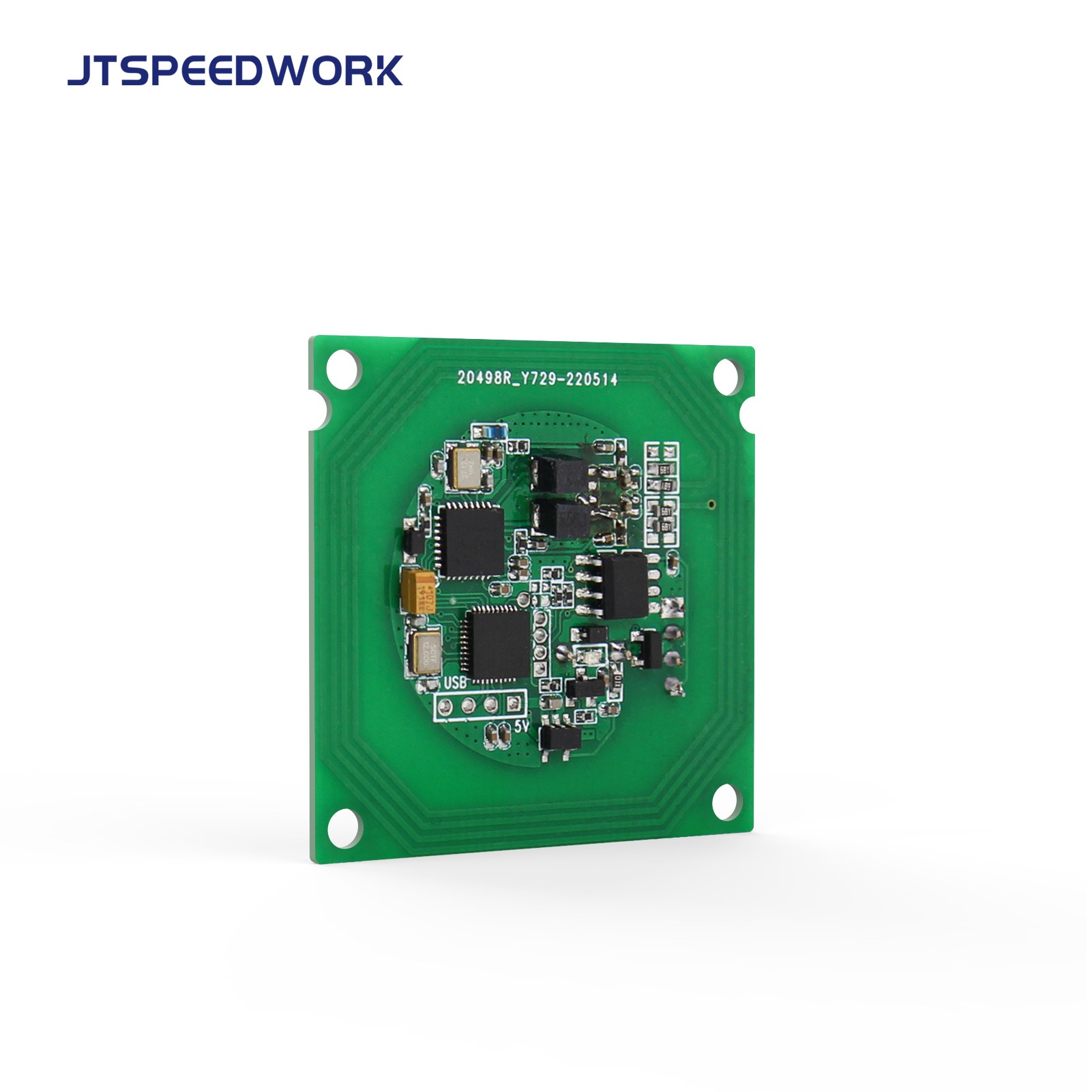 JT-1550 Kis Mini HF RFID 13,56 MHz-es modul ISO14443A ISO 15693 protokoll