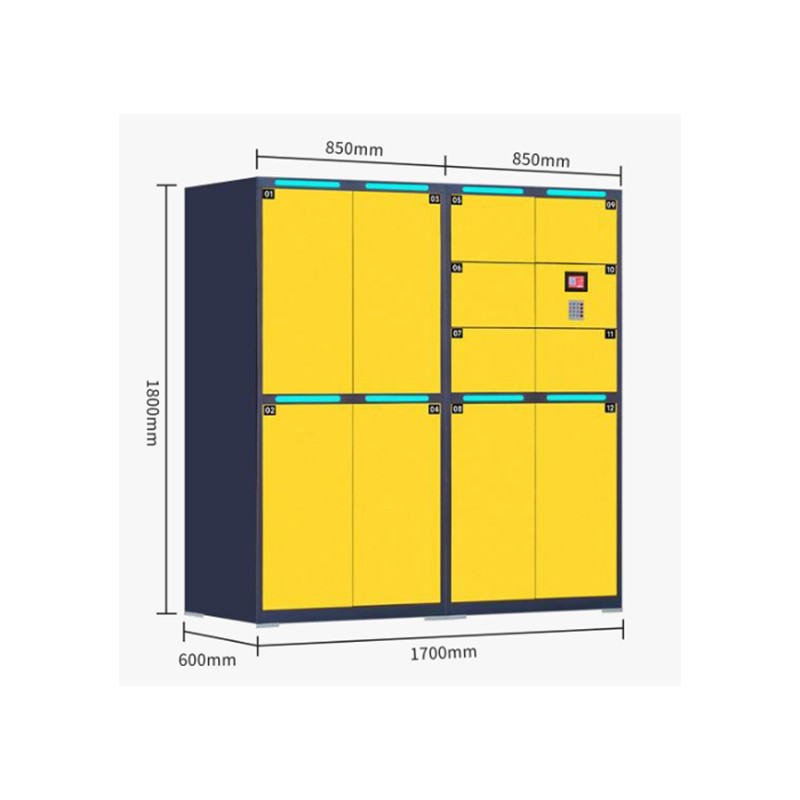 JT-SC08 csomagmegőrző szekrény expressz biztonság